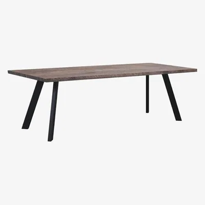 Teddy Beau Rowico Fred Table Smoke Dining Table Large