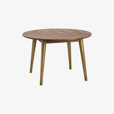 Teddy Beau Hill Havana Gold Circular Dining Table