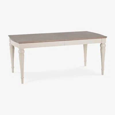 Teddy Beau Bentley Montreux 6-8 Washed Oak Extending Dining Table