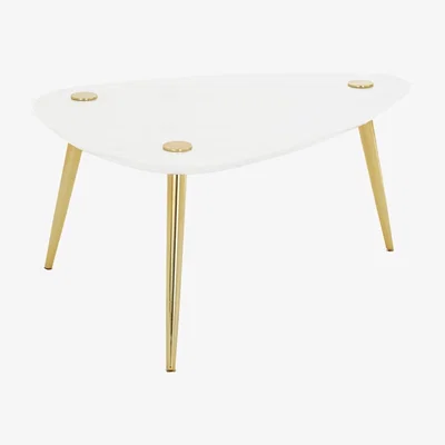 Tobias Oliver Jonathan Adler I Large Marble Triangle Table