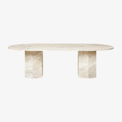 Tobias Oliver Marble Furniture | Ivory Luxe Dining Table
