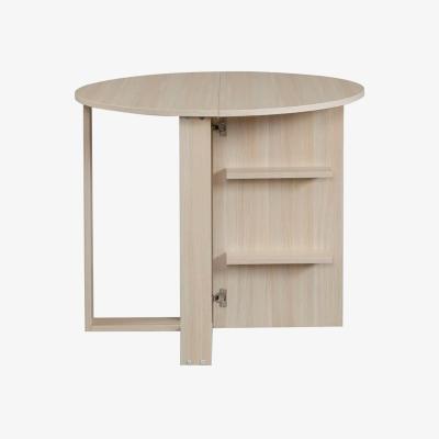Vivense Pasific 2-4 Seat Middle Extendable Dining Table, Light Wood