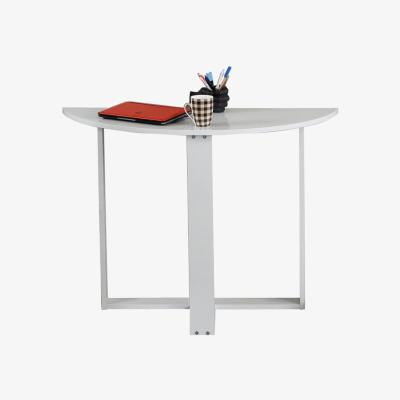 Vivense Pasific 1-2 Seat Middle Fixed Dining Table, White (High Gloss)