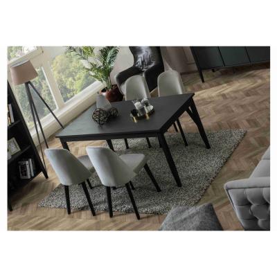 Vivense Urban Fixed Dining Table, 41 x 84 cm, Grey