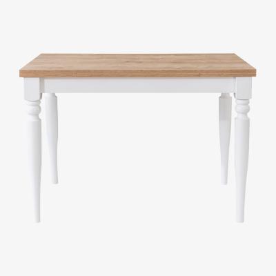 Vivense Sophia 4-6 Seat Extendable Dining Table, Oak