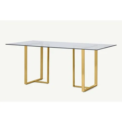 Vivense Pontus 6 Seat Fixed Dining Table