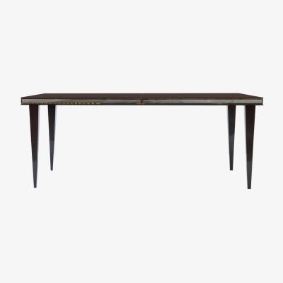 Vivense Belluno 6-8 Seat Fixed Dining Table, Black