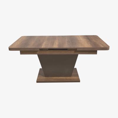 Vivense Dubai 4 - 8 Seat Extendable Dining Table, Dark Wood