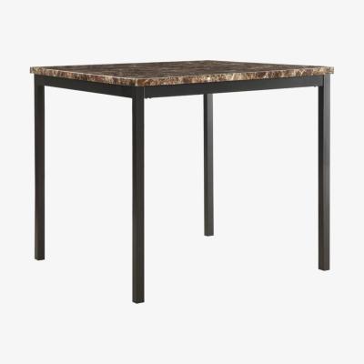 Vivense Blink 4 Seat Dining Table, Marble