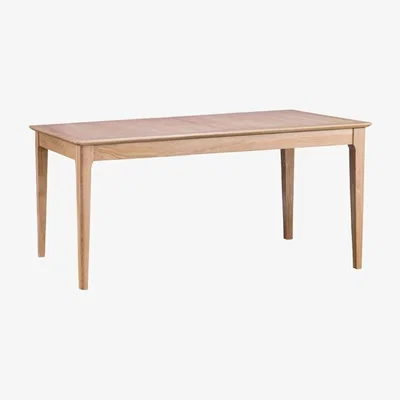 Woods Furniture Trento Oak Fixed Top Table 1.8m