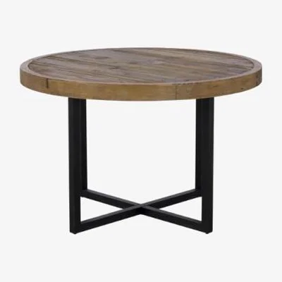 Woods Furniture Adelaide Industrial Round Dining Table