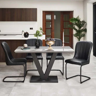 Woods Furniture Rocca V Base Dining Table