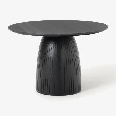 Westwing Round Dining Table Nelly with Marble Table Top, Ø 115 cm