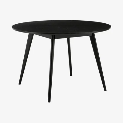 Westwing Round Rubberwood Dining Table Yumi, Ø 115 cm