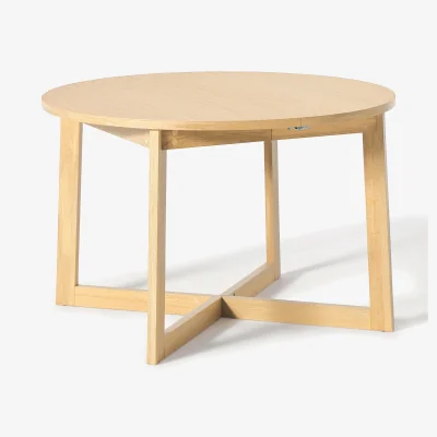 Westwing Extendable Dining Table Bennet, 115 - 215 x 75 cm