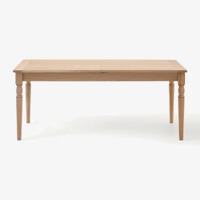 Westwing Handmade Wooden Dining Table Eton, 180 - 230 X 95 cm