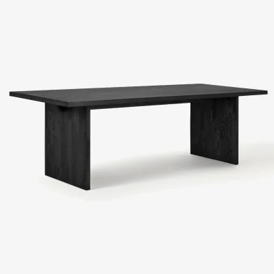 Westwing Oak Wood Dining Table Emmett, 240 X 95 cm