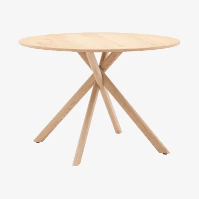 Westwing Round Dining Table Korsa, Ø 110 cm