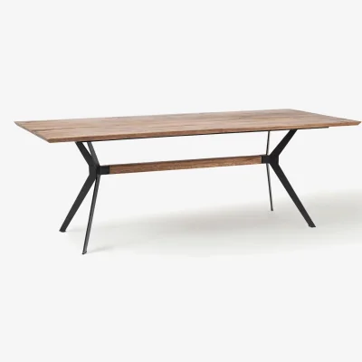 Westwing Dining Table Downtown with Oak Wood Top