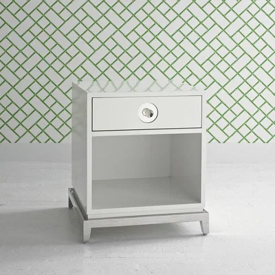 Amara Jonathan Adler - Channing End Table - White