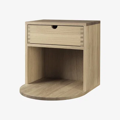 Amara FDB Møbler - B99 Radius Bedside Table - Nature