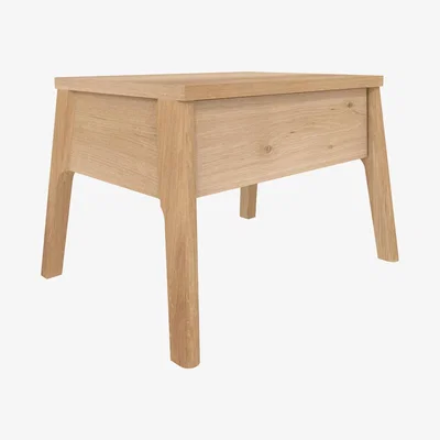 Amara Ethnicraft - Air Bedside Table - Oak