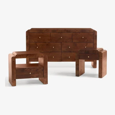 Anthropologie Shura Burl Nightstand