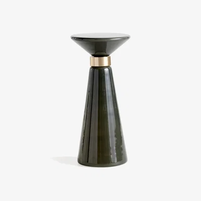 Anthropologie Jemma Glass Drink Table