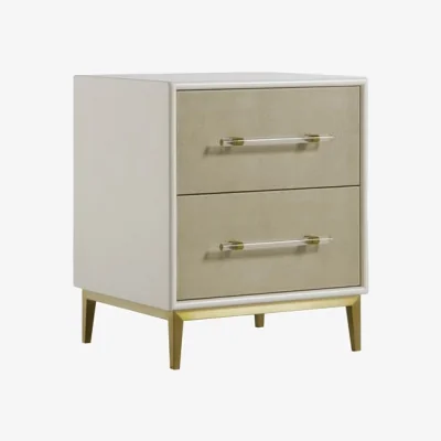 Andrew Martin Alice Small Nightstand Ivory, Bedside Table - Andrew Martin