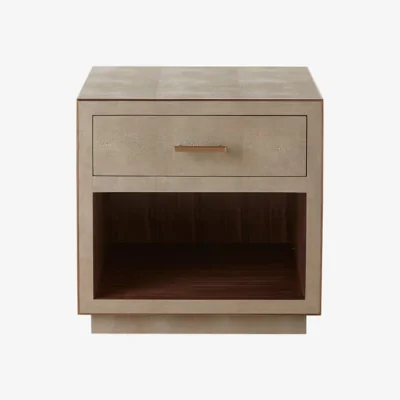 Andrew Martin Fitz Bedside Table Cream, Bedside Table - Andrew Martin