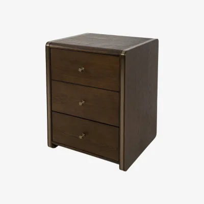 And So To Bed Purcell 3-Drawer Bedside Chest