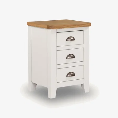 Arighi Bianchi Witney 3 Drawer Bedside Table
