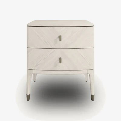 Arighi Bianchi Dante Bedside Table, Beige
