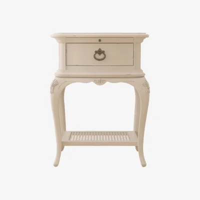 Arighi Bianchi Ivory 1 Drawer Bedside Cabinet
