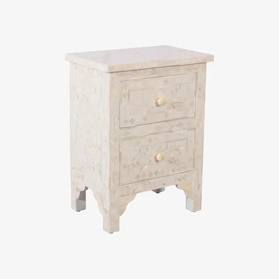 Barker and Stonehouse Minnie Bedside Table, Neutral | Barker & Stonehouse