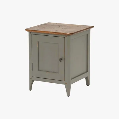 Barker and Stonehouse Maison Right Hand 1 Door Bedside, Albany and Moss Grey