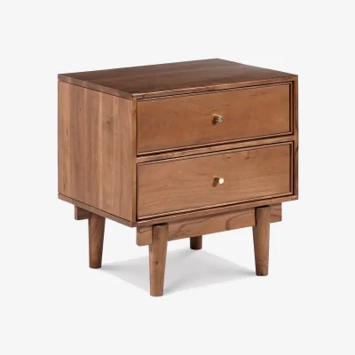 Barker and Stonehouse Sendai Bedside Table 55x40x50cm, Acacia Wood | Barker & Stonehouse