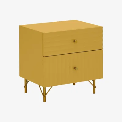 Barker and Stonehouse Painted Collection Quinn Bedside Table, Round | Barker & Stonehouse