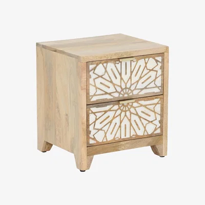 Barker and Stonehouse Rabat 2 Drawer Bedside