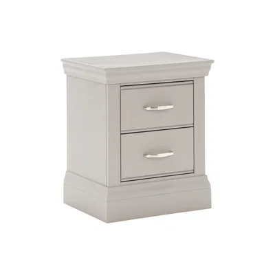 Barker and Stonehouse Helmsley Small 2 Drawer Bedside, Urban Grey