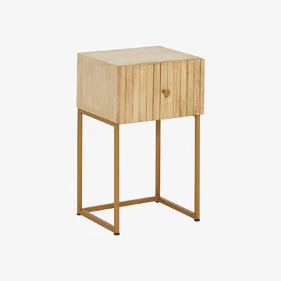 Barker and Stonehouse Larson Bedside Table, Neutral | Barker & Stonehouse
