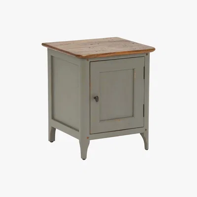 Barker and Stonehouse Maison Left Hand 1 Door Bedside, Albany and Moss Grey