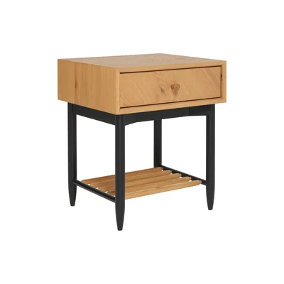 Barker and Stonehouse Ercol Monza 1 Drawer Bedside Cabinet