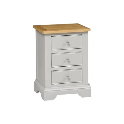 The Cotswold Company Malvern Mink 3 Drawer Bedside