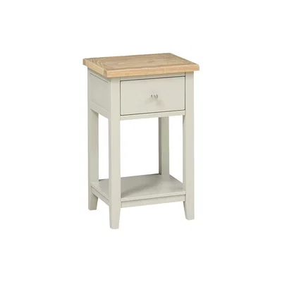 The Cotswold Company Chester Stone 1 Drawer Bedside