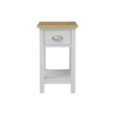 The Cotswold Company Simply Cotswold Blue Grey NEW Petite One Drawer Bedside