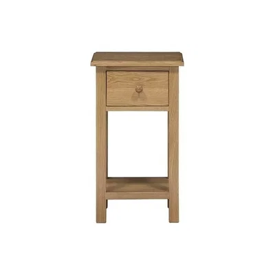 The Cotswold Company Appleby Oak 1 Drawer Bedside