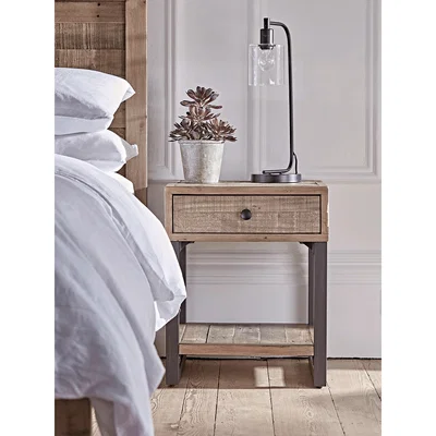 Cox and Cox Loft Bedside Table