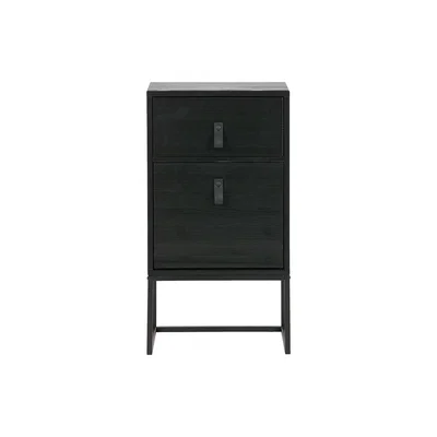 Cuckooland Woood Zola Bedside Table with Door & Drawer