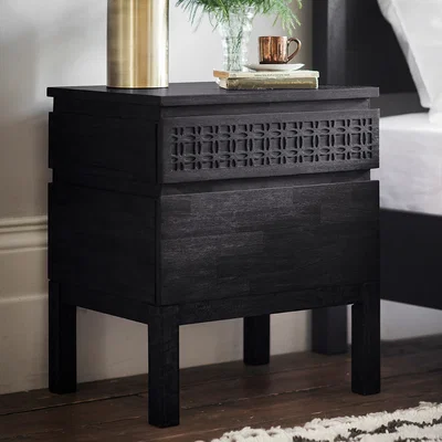Cuckooland Beatnik Bedside Table with 2 Drawers
